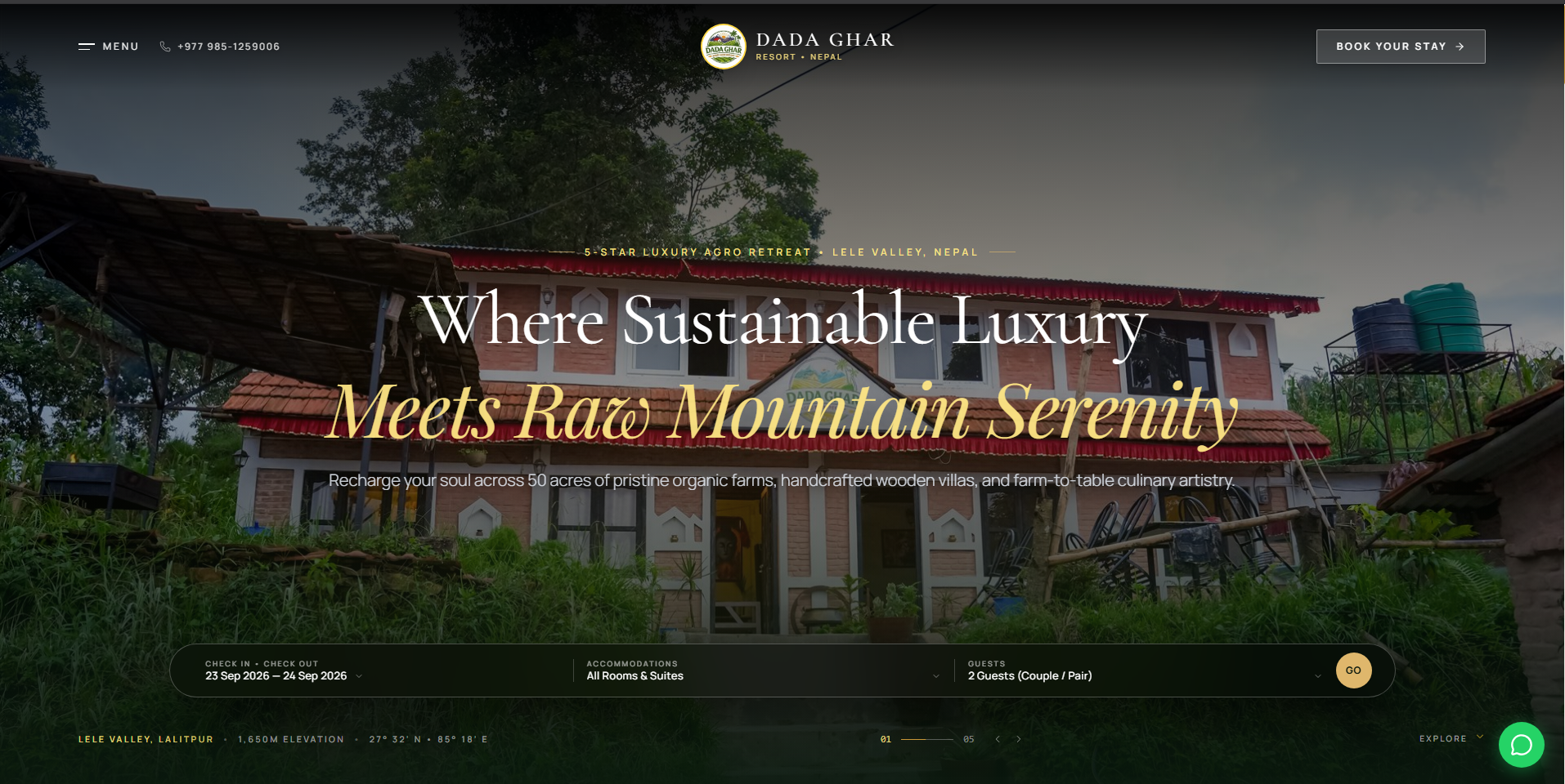 Eco-Tourism & Agro Resort Booking Platform - Dadaghar Agro Resort Case Study by NEPA-E Techno